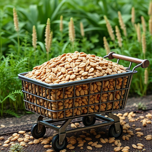 Bulk seed mix in online cart