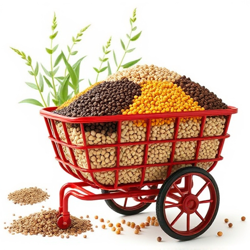 Bulk seed mix in online cart