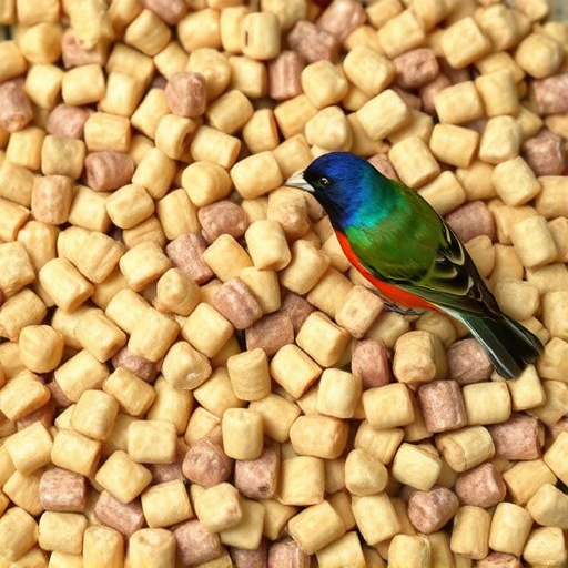 Bulk suet pellets ready for feeders