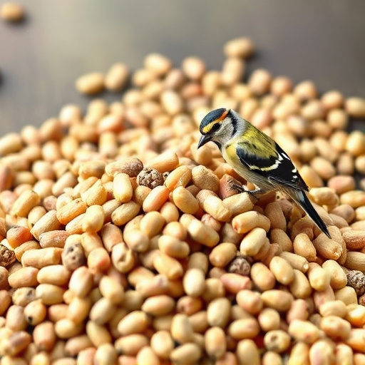 Bulk suet pellets ready for feeders