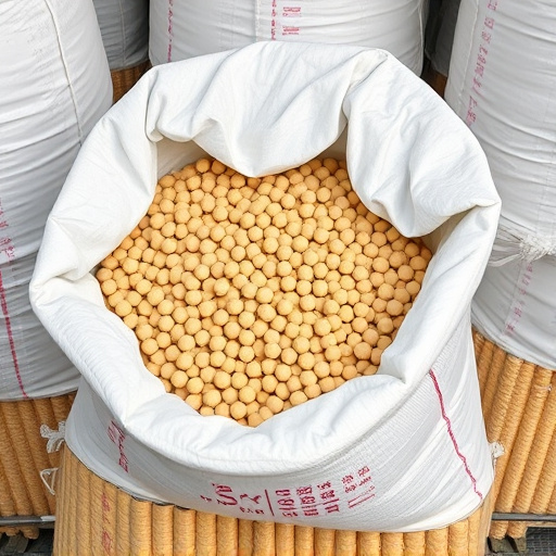 Bulk supply of suet pellets in sack