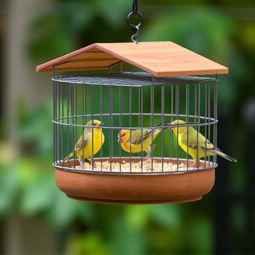 Secure Mealworm Feeder: Deter Squirrels, Keep Worms Healthy