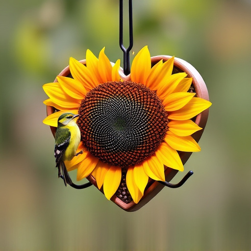 Cheap sunflower heart feeder for safe bird feeding