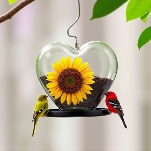 Cheap sunflower heart feeder for safe bird feeding
