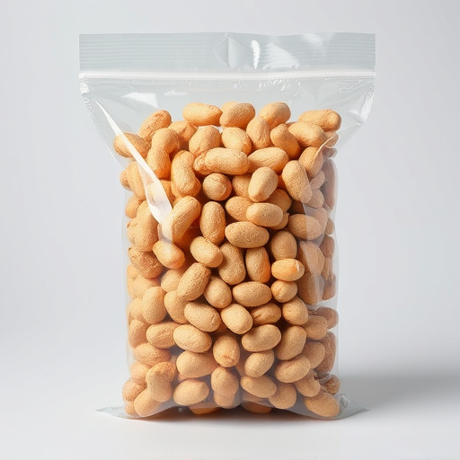 Clear bag of bird peanuts bulk buy