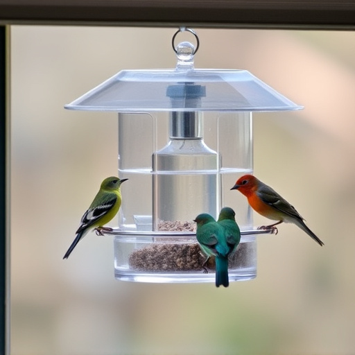 Boost Bird Population with Smart Window Feeder Choice