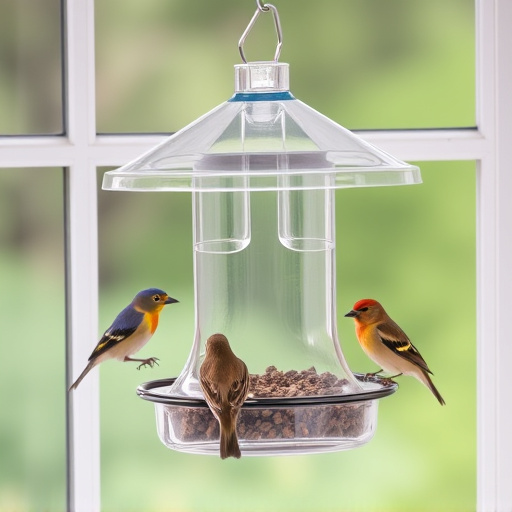 Safely Attract Birds with UK Window Bird Feeders