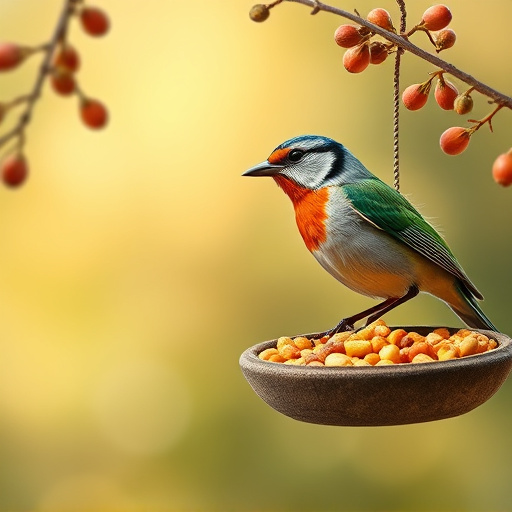 Click-and-collect bird food website banner