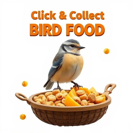 Click-and-collect bird food website banner