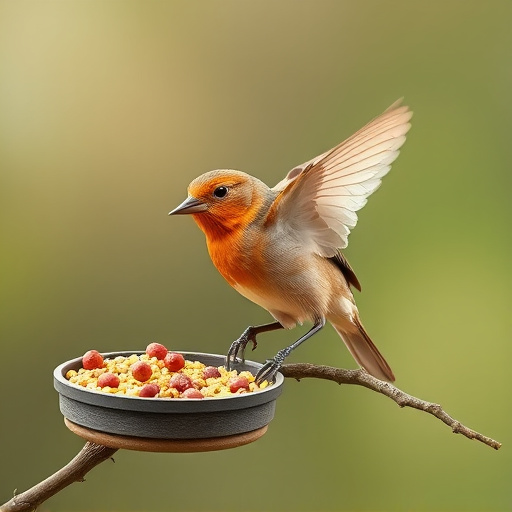 Click-and-collect bird food website banner
