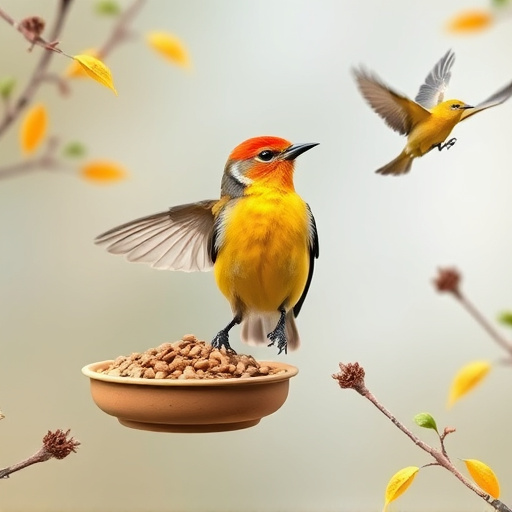 Click-and-collect bird food website banner