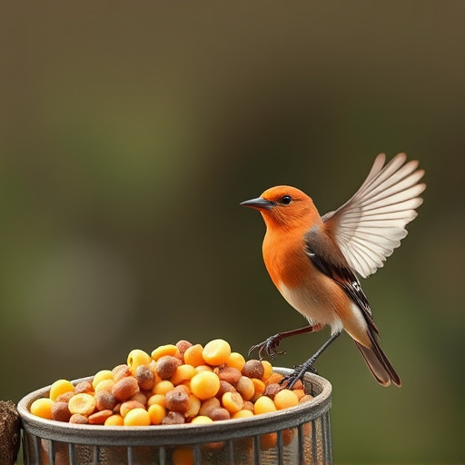 Click-and-collect bird food website banner