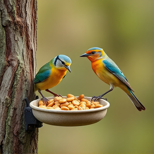 Click-and-collect bird food website banner