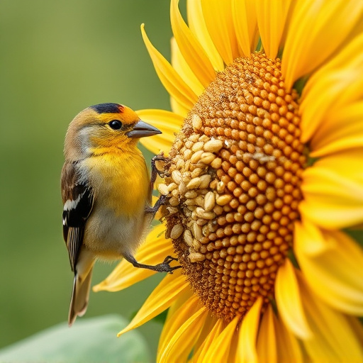Sunflower Hearts: Nurturing Small Bird Health in Your Garden