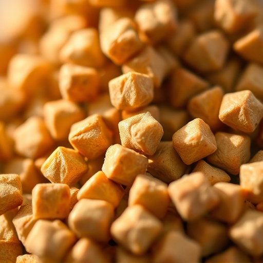 Close-up of high-energy suet pellets