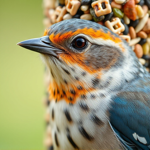Close-up of mixed bird seed blend