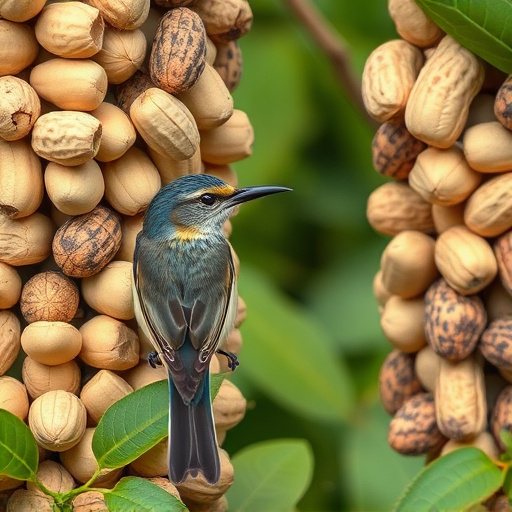 Close-up of peanuts for garden birds