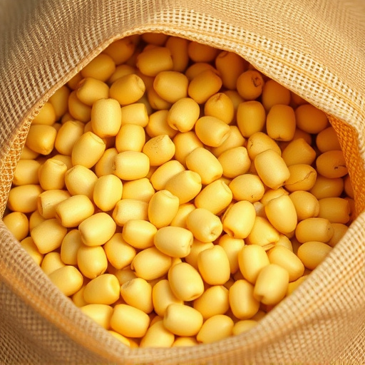 Close-up of premium sunflower hearts in bag