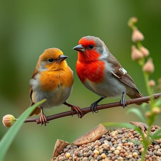 Close-up of seeds for garden birds