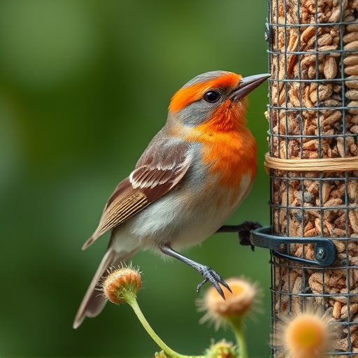 Close-up of seeds for garden birds