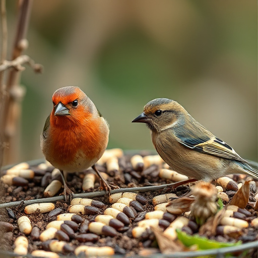 Close-up of seeds for garden birds
