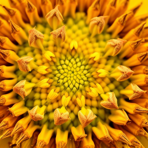Close-up of shelled sunflower hearts