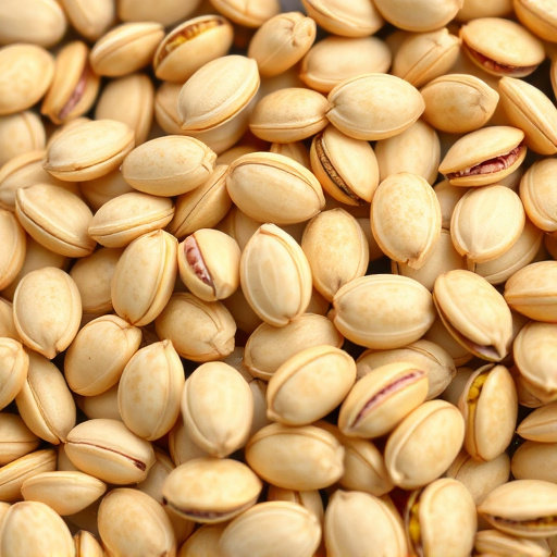 Close-up of shelled sunflower seeds