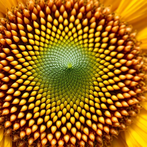 Close-up of sunflower and millet seeds