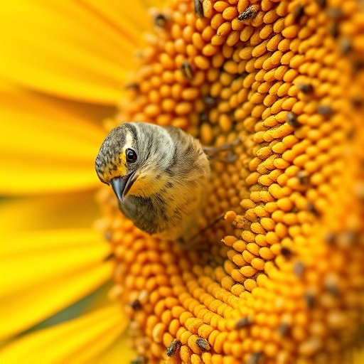Close-up of sunflower bird seed