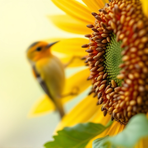 Close-up of sunflower bird seed