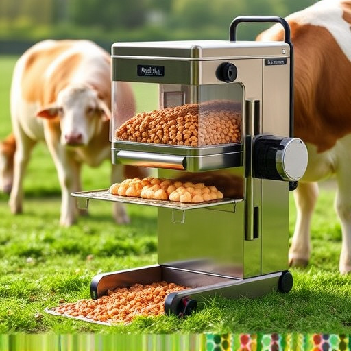 Compact feeder designed for clean feeding