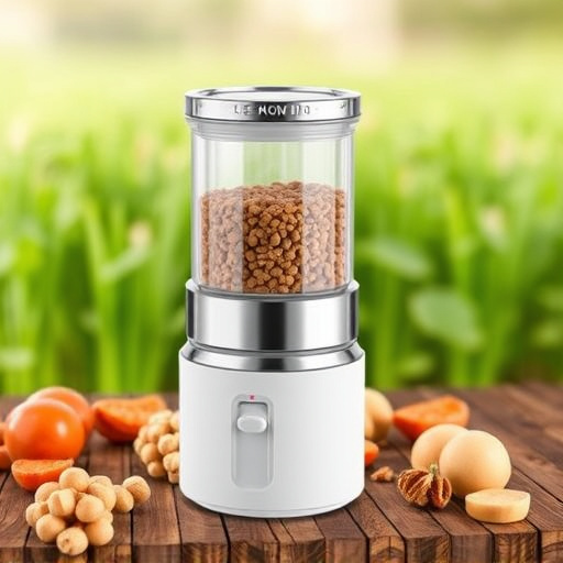 Compact feeder designed for clean feeding