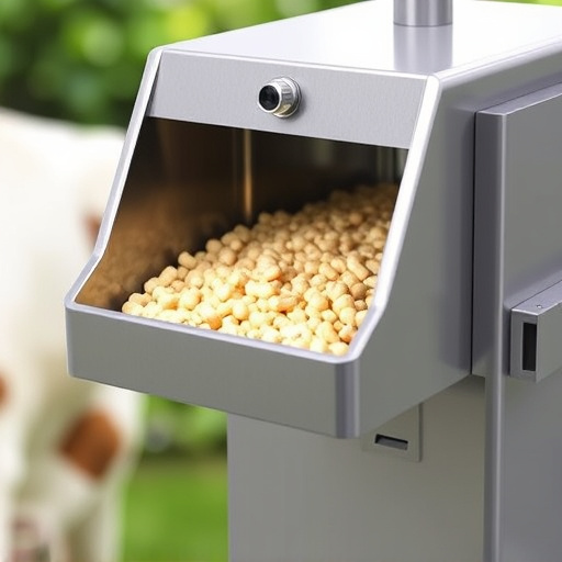 Compact feeder designed for clean feeding
