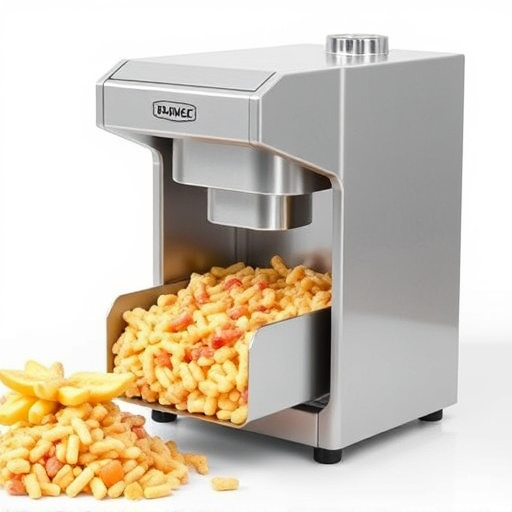 Compact feeder designed for clean feeding