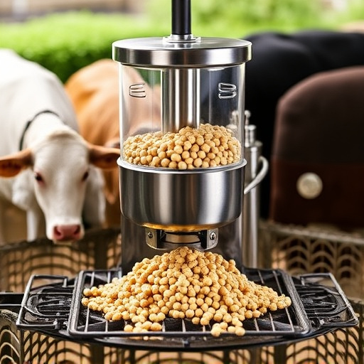 Compact feeder designed for clean feeding