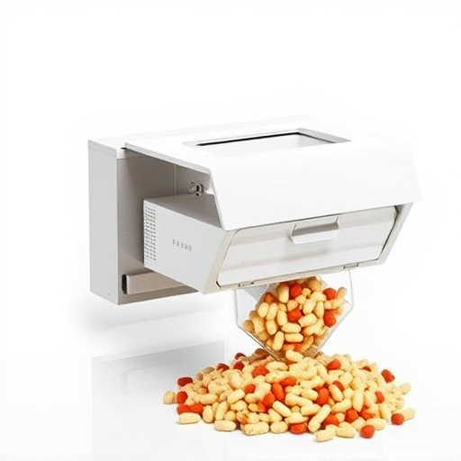 Compact feeder designed for clean feeding