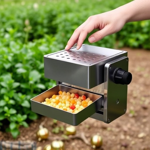 Compact feeder designed for clean feeding