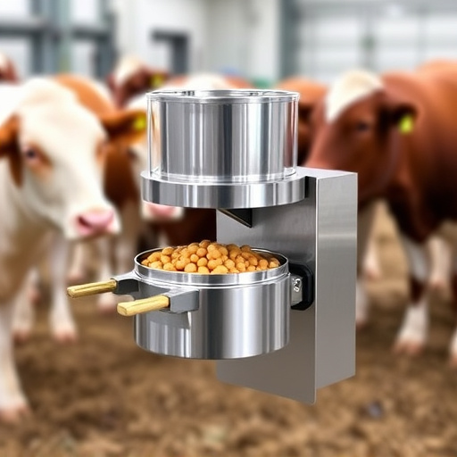 Compact feeder designed for clean feeding