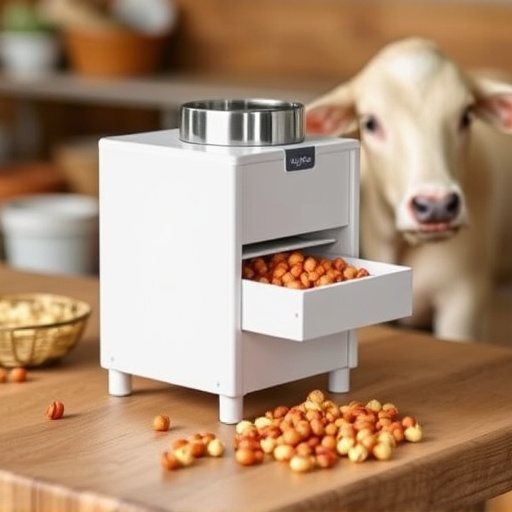 Compact feeder designed for clean feeding