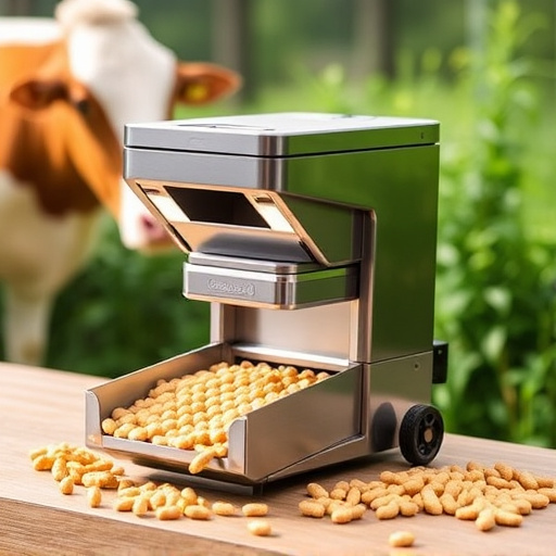 Compact feeder designed for clean feeding
