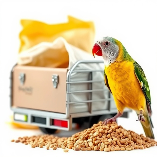 Delivery of bulk bird food supplies
