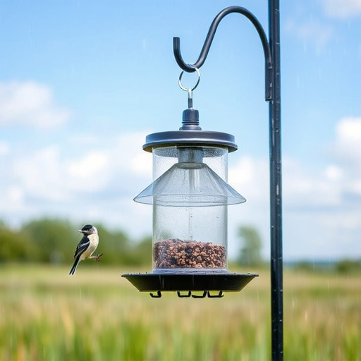 Durable feeder against wind and rain
