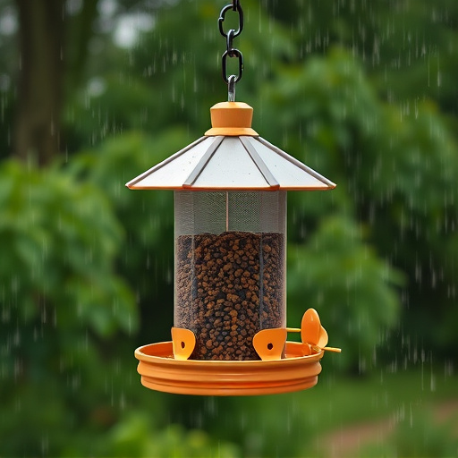 Durable feeder against wind and rain