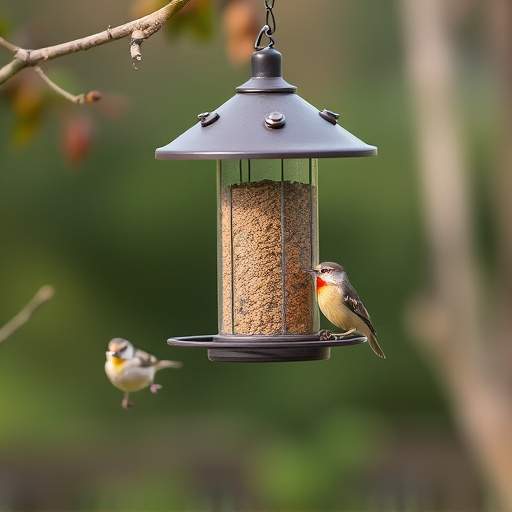 Economical bird feeder for backyard birds