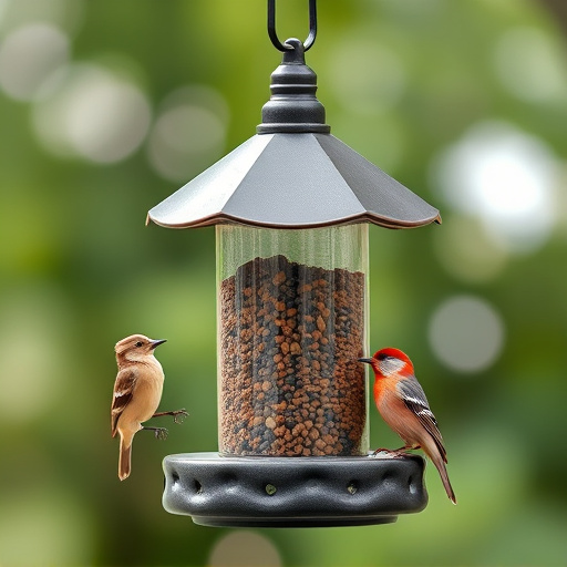 Economical bird feeder for backyard birds
