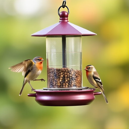 Economical bird feeder for backyard birds