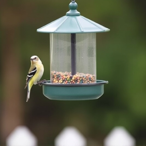 Economical bird feeder for backyard birds