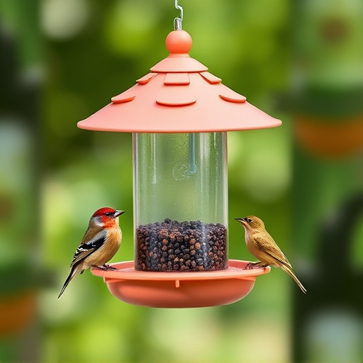 Economical bird feeder for backyard birds