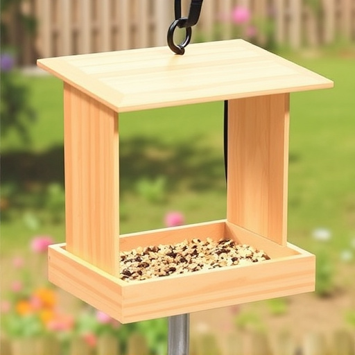 Enclosed seed feeder with drip tray