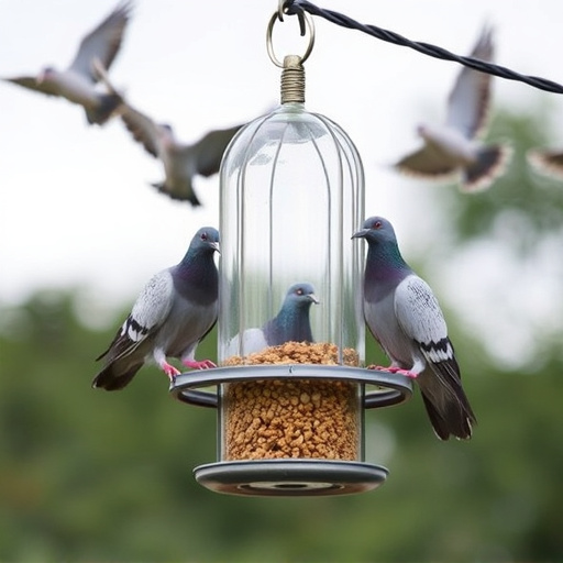 Safeguard Bird Feeders: Keep Pigeons at Bay, Feed Small Birds